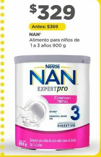 Bodega Aurrerá Formula láctea 1 a 3 años 900g nan oferta
