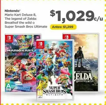 Bodega Aurrerá Videojuegos nintendo oferta
