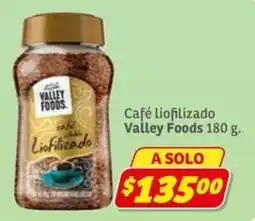 Soriana Express Valley Foods Café Liofilizado oferta