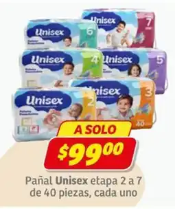 Soriana Express Pañal Unisex etapa 2 a 7 oferta