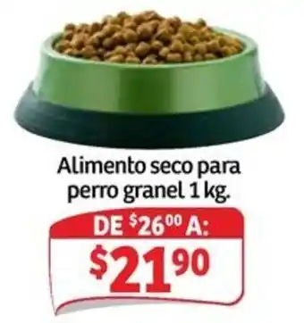 Alimento seco para perro granel