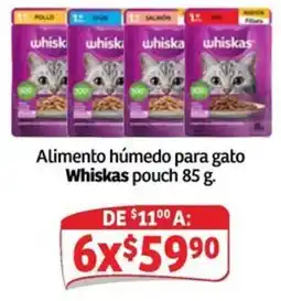 Soriana Mercado Whiskas pouch oferta