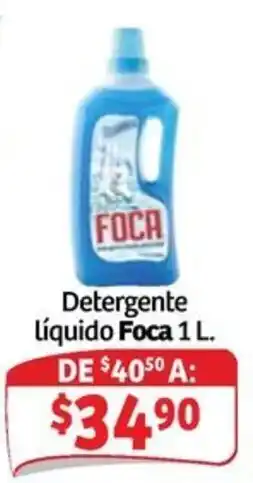 Soriana Mercado Foca detergente liquido oferta