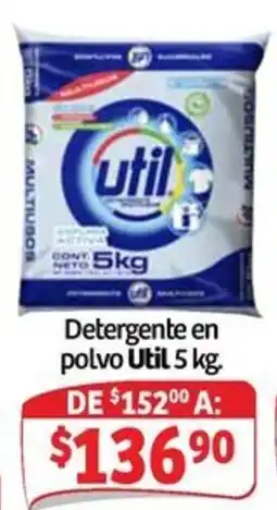 Soriana Mercado Detergente en polvo Util oferta