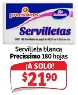 Soriana Mercado Precíssimo Servilletas oferta