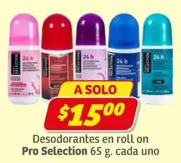 Soriana Express Pro Selection Desodorantes en roll on oferta
