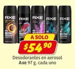 Soriana Express Axe Desodorantes en aerosol oferta