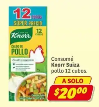Knorr caldo de pollo 12 cubos
