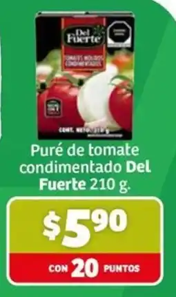 Soriana Express Del Fuerte puré de tomate condimentado oferta