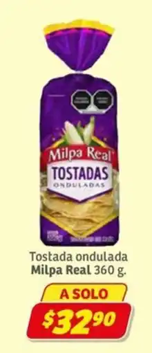 Soriana Express Milpa Real Tostadas Onduladas oferta