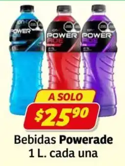 Soriana Express Bebidas Powerade oferta