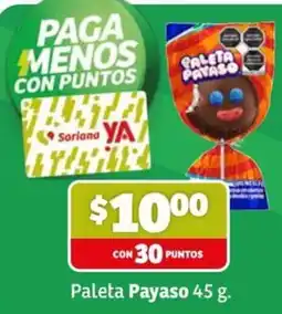 Soriana Express Paleta Payaso oferta
