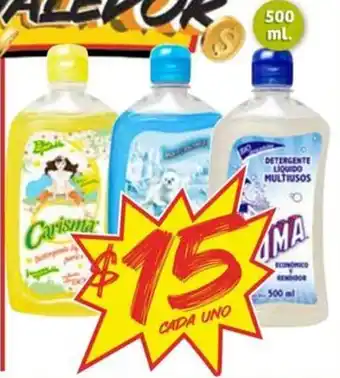 Carisma Detergente Líquido Multiusos