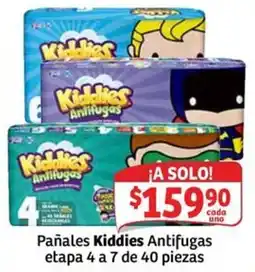 Soriana Mercado Pañales Kiddies Antifugas oferta