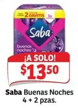 Soriana Mercado Saba Buenas Noches oferta