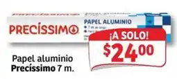 Soriana Mercado Precíssimo papel aluminio oferta