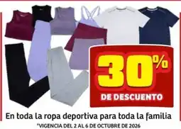 Soriana Mercado ropa deportiva oferta