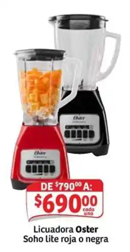 Soriana Mercado Oster licuadora Soho lite oferta