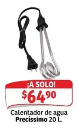 Soriana Mercado Precíssimo Calentador de agua oferta