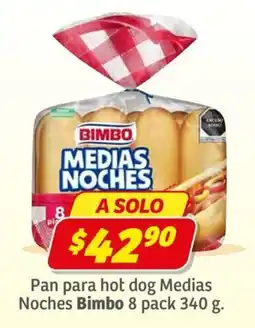 Soriana Express Bimbo Medias Noches oferta
