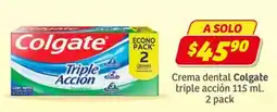 Soriana Express Colgate triple acción oferta