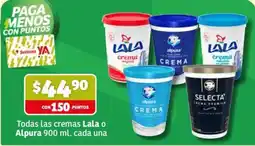 Soriana Express lala alpura selecta cremas oferta