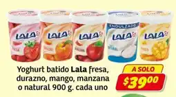 Soriana Express Lala yoghurt batido fresa durazno mango manzana o natural oferta