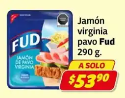 Soriana Express Fud jamón de pavo virginia oferta