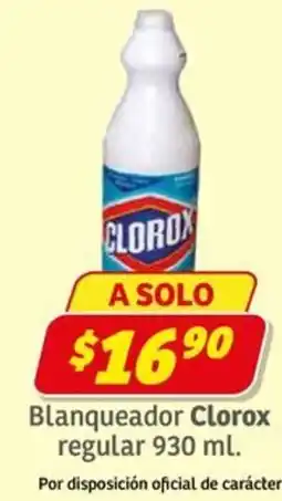 Soriana Express Clorox blanqueador regular oferta