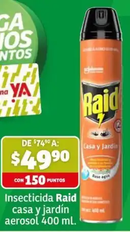 Soriana Express Raid casa y jardín oferta