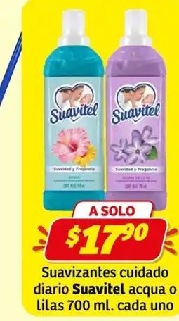 Soriana Express Suavitel suavizantes cuidado diario oferta