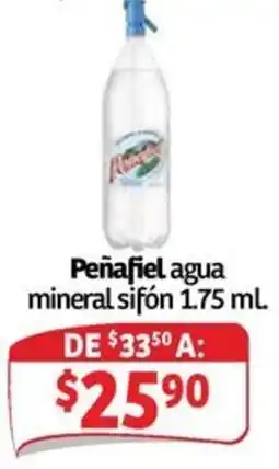Soriana Mercado Peñafiel agua mineral sifón oferta