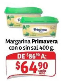 Soriana Mercado Primavera margarina con o sin sal oferta