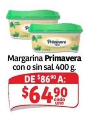 Soriana Mercado Primavera margarina con o sin sal oferta