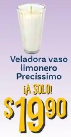 Soriana Mercado Veladora vaso limonero Precíssimo oferta