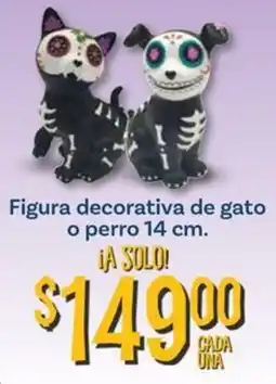 Soriana Mercado Figura decorativa de gato o perro oferta
