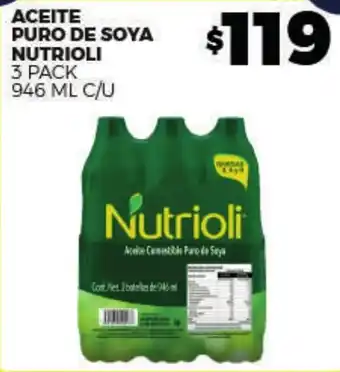 Nutrioli Aceite Puro de Soya