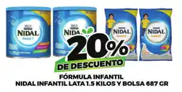 Merco Nidal fórmula infantil oferta