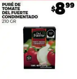 Merco Del Fuerte puré de tomate condimentado oferta