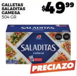 Merco Saladitas GAMESA oferta