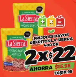 Merco La Sierra Frijoles Bayos Refritos oferta