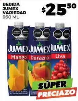 Merco Jumex Bebida Variedad oferta
