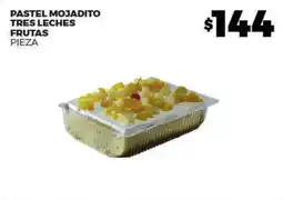 Merco Pastel Mojadito Tres Leches Frutas oferta