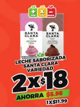 Merco Santa Clara Leche Saborizada Variedad oferta