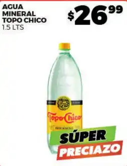 Merco Topo Chico Agua Mineral oferta