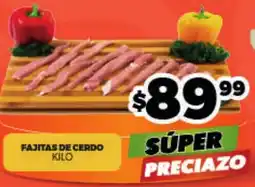 Merco Fajitas de cerdo oferta