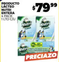 Merco Nutri producto lácteo entera oferta
