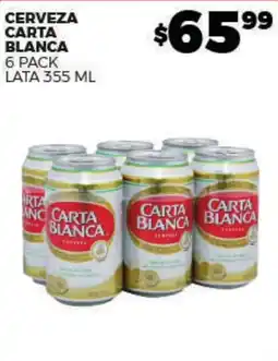 Merco Carta Blanca Cerveza oferta