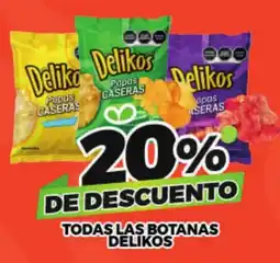 Merco Delikos todas las botanas oferta