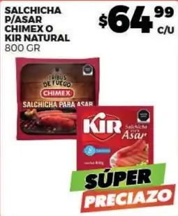 Merco Chimex salchicha p/asar o kir natural oferta